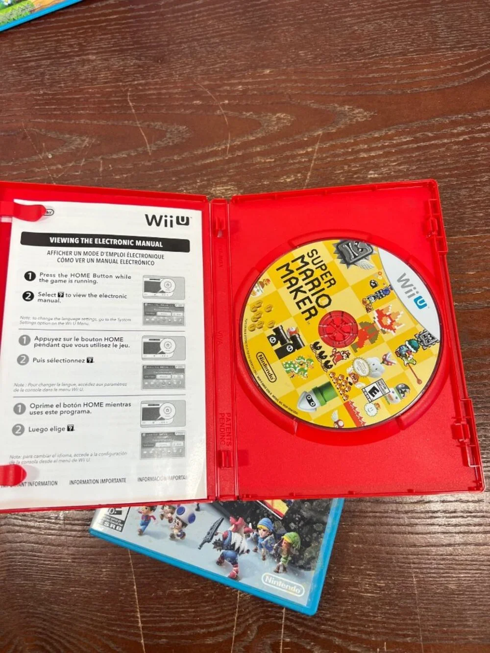 Nintendo Wii U Game Bundle: New Super Mario Bros. U Super Mario Maker Nintendo L